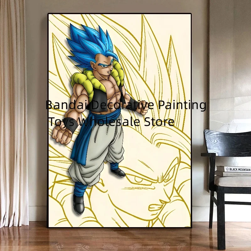 ドラゴンボールZ キャンバスアート 悟空 ベジータ