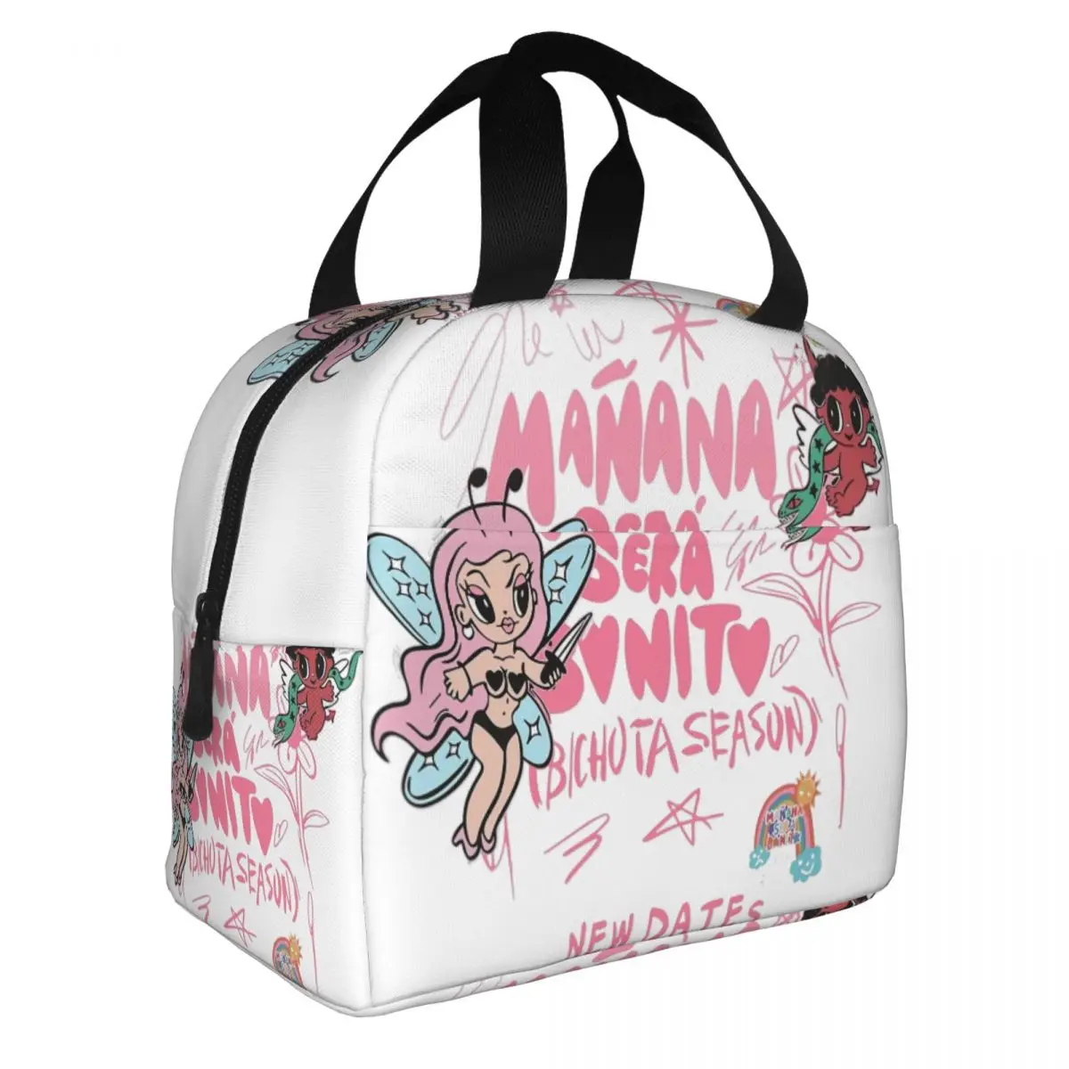 Karol G Manana Sera Bonito Tour Lunchtassen Koeltas Maaltijdcontainer Bichota Grote Tote Lunchbox Voedselopbergzakken Werk Reizen