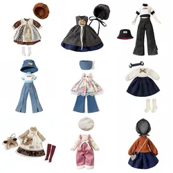 เสื้อผ้าตุ๊กตา1/6 BJD ชุดแฟชั่นชุดแต่งตัวสวยหมวกหมวกของขวัญของเล่นเด็กหญิงเครื่องประดับตุ๊กตาไม่มีรองเท้า