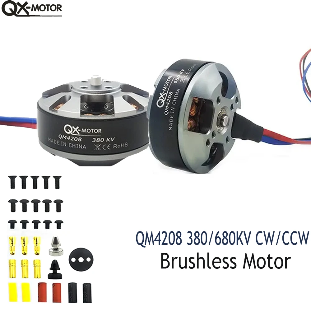 QX-MOTOR QM4208 380/680KV Brushless Motor For Remote Control Toy Parts