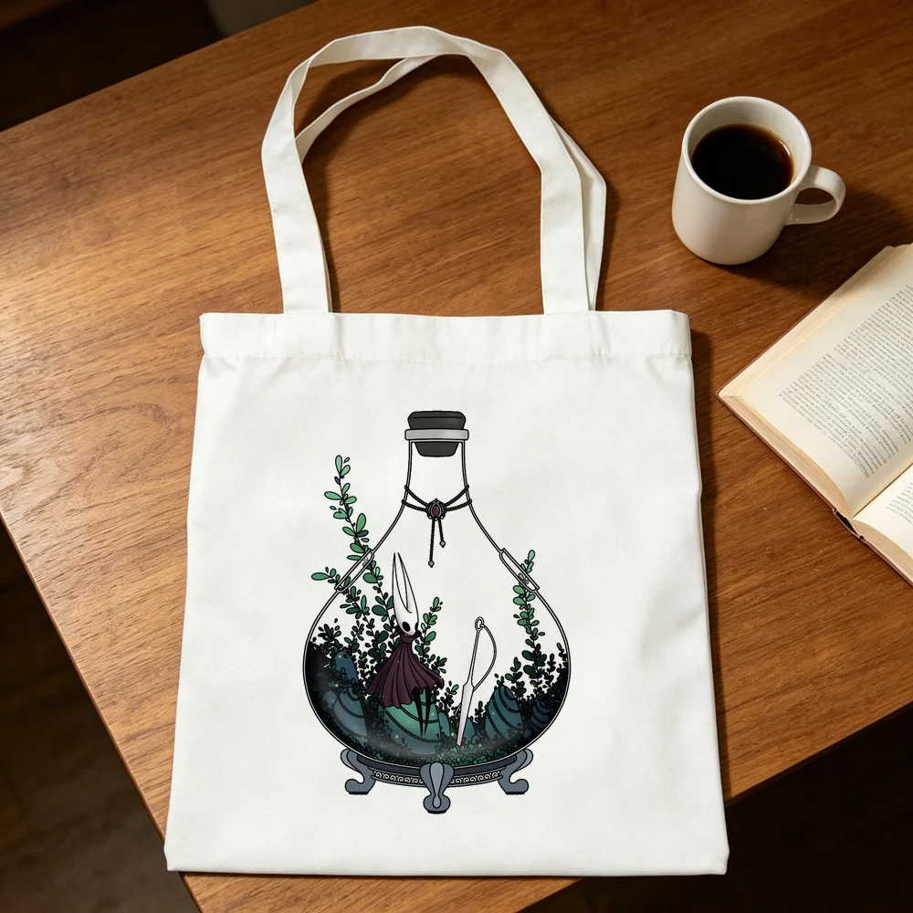 Hollow Knight tote bag shopping totebag torba na zakupy y2k shoulder  woman