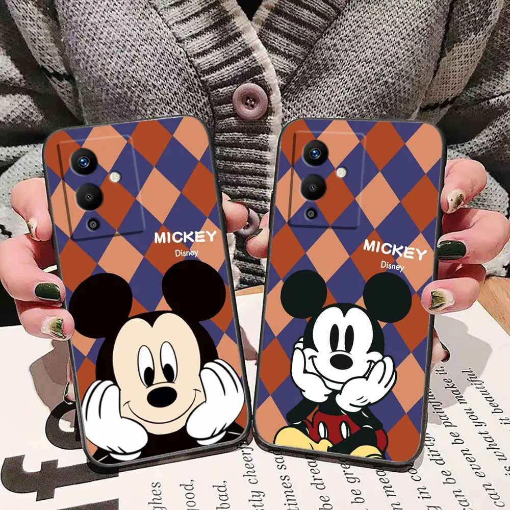 

Disney Cute Mickey Mouse Cover Phone Case For Infinix HOT 9 10 10I 10S 11 11S 12 12I 20 20I 20S 30 30I ZERO X 20 30 5G Play Case