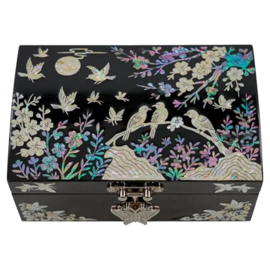 

Маленькая коробка для колец с перламутром - подарки для лучших друзей, женщин, подарки «Спасибо», подарки маме, подарки на день рождения, дружба, женские подарки