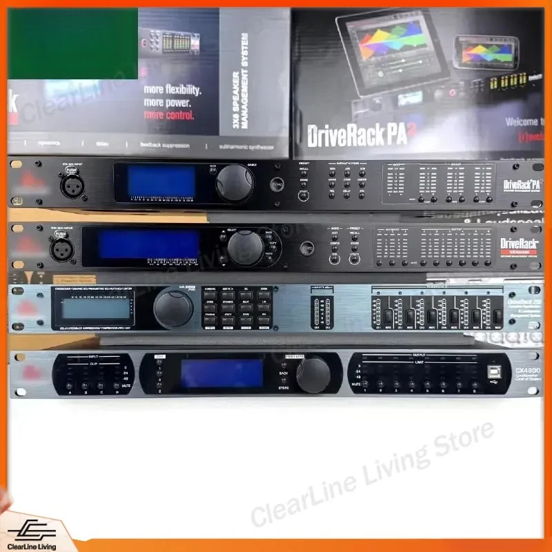Professional Digital Audio Processor DSP Sound System PA2 260 VENU360 DriveRack Equalizer Mixer Amplifier Speaker Management