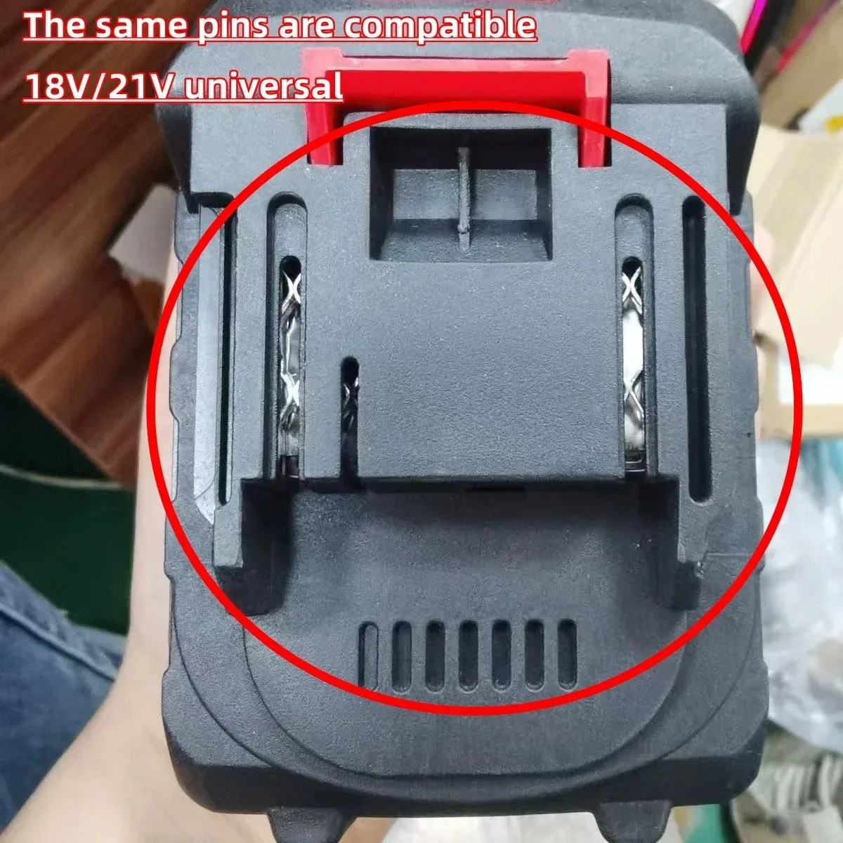 Batería de iones de litio recargable de 18V-21V MAX, alto rendimiento, larga duración, 12000mAh, carga rápida, Compatible con Makita