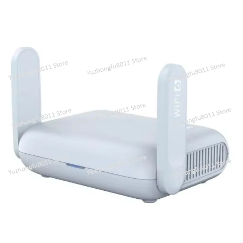 GL.iNet Beryl AX MT3000 Pocket-Sized Wi-Fi 6 Wireless Travel Gigabit Router,Cybersecurity, Tethering, RV, Parental Control