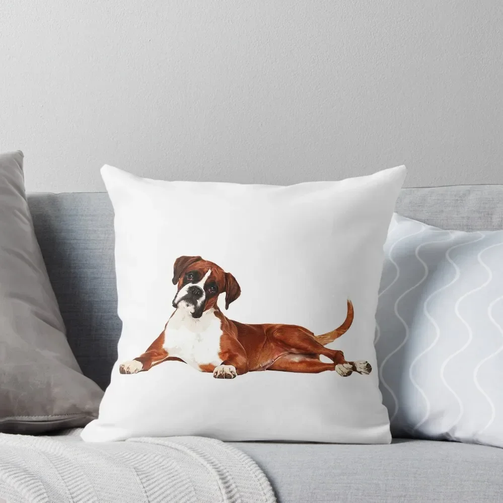 

Adorable Boxer Dog Throw Pillow New year Pillow Covers Decorative luxury home accessories Cushion Cover For Sofa Pillow