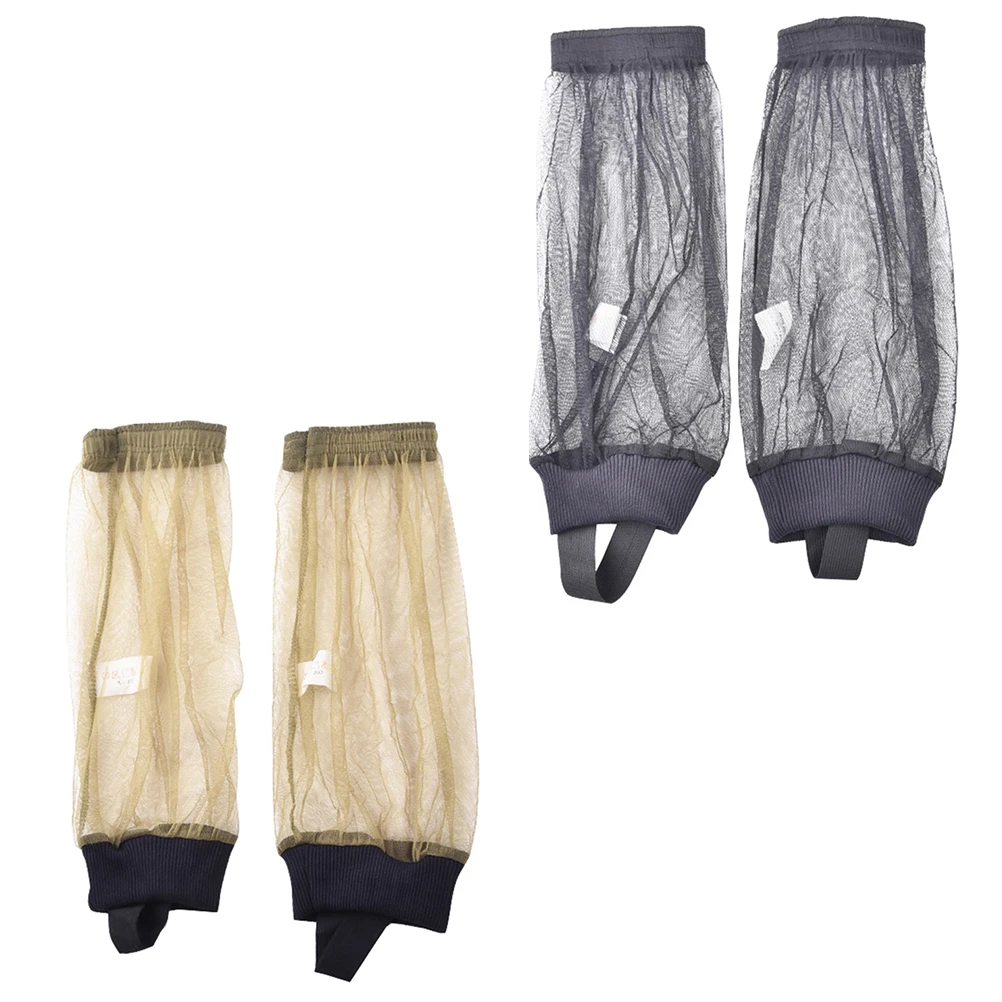 

2 Pairs Mosquito Foot Covers Bite Proof Sock Leg Boots Breathable Mesh Gauze Outdoor Camping Hiking Insect Protection Durable