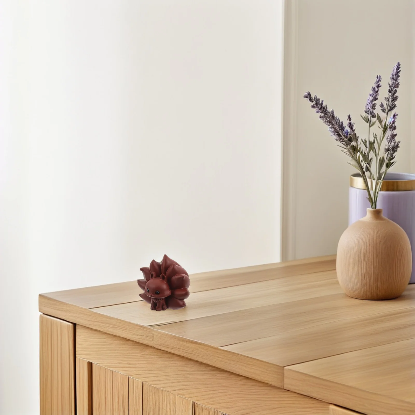 

Zisha Purple Clay Pet Handmade Sculpture for Gongfu Tea Ceremony Table Decoration Accessories Ornament