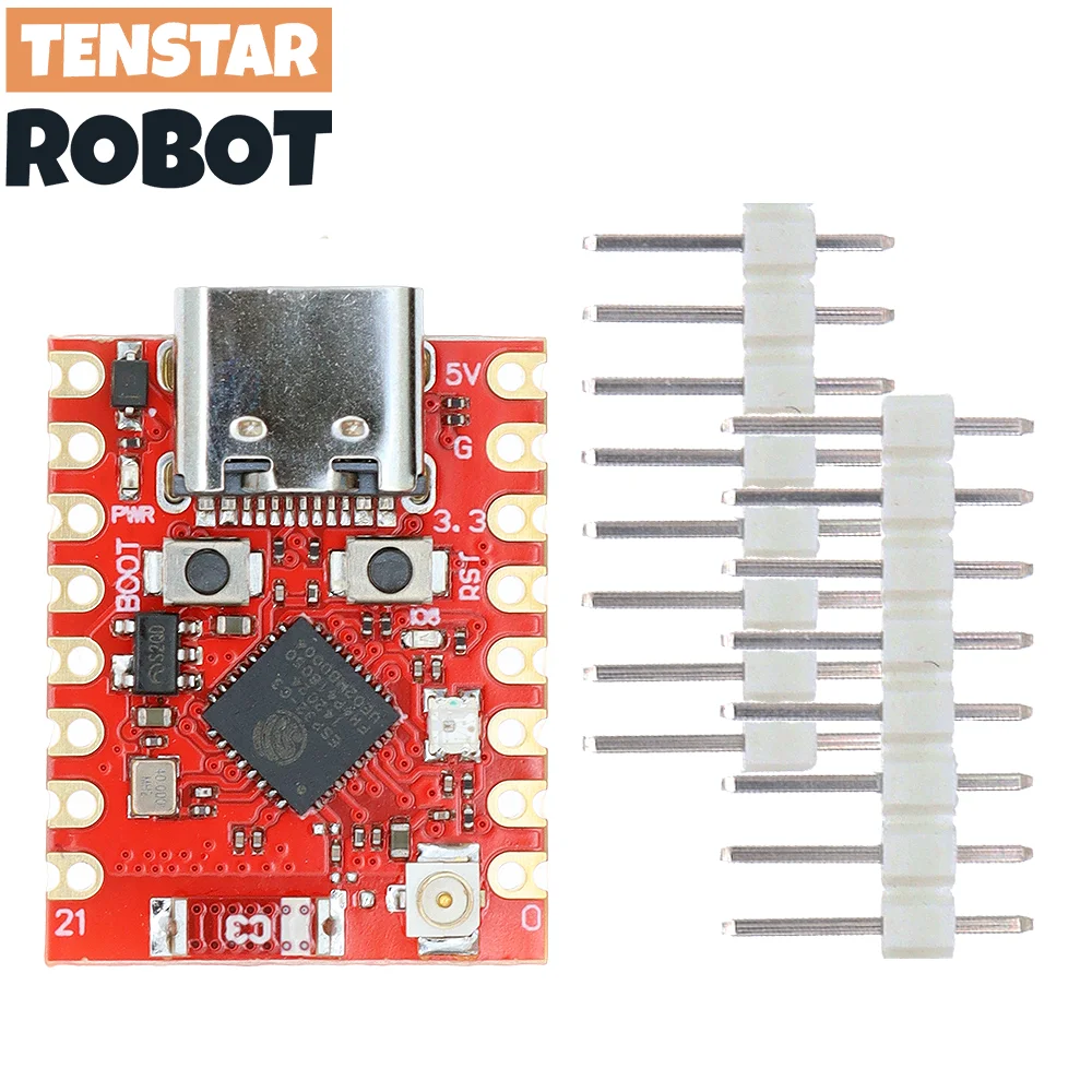 TENSTAR ESP32-C3 SuperMini Plus Development Board WiFi Bluetooth ESP32 C3 Super mini V2.0 Red Board