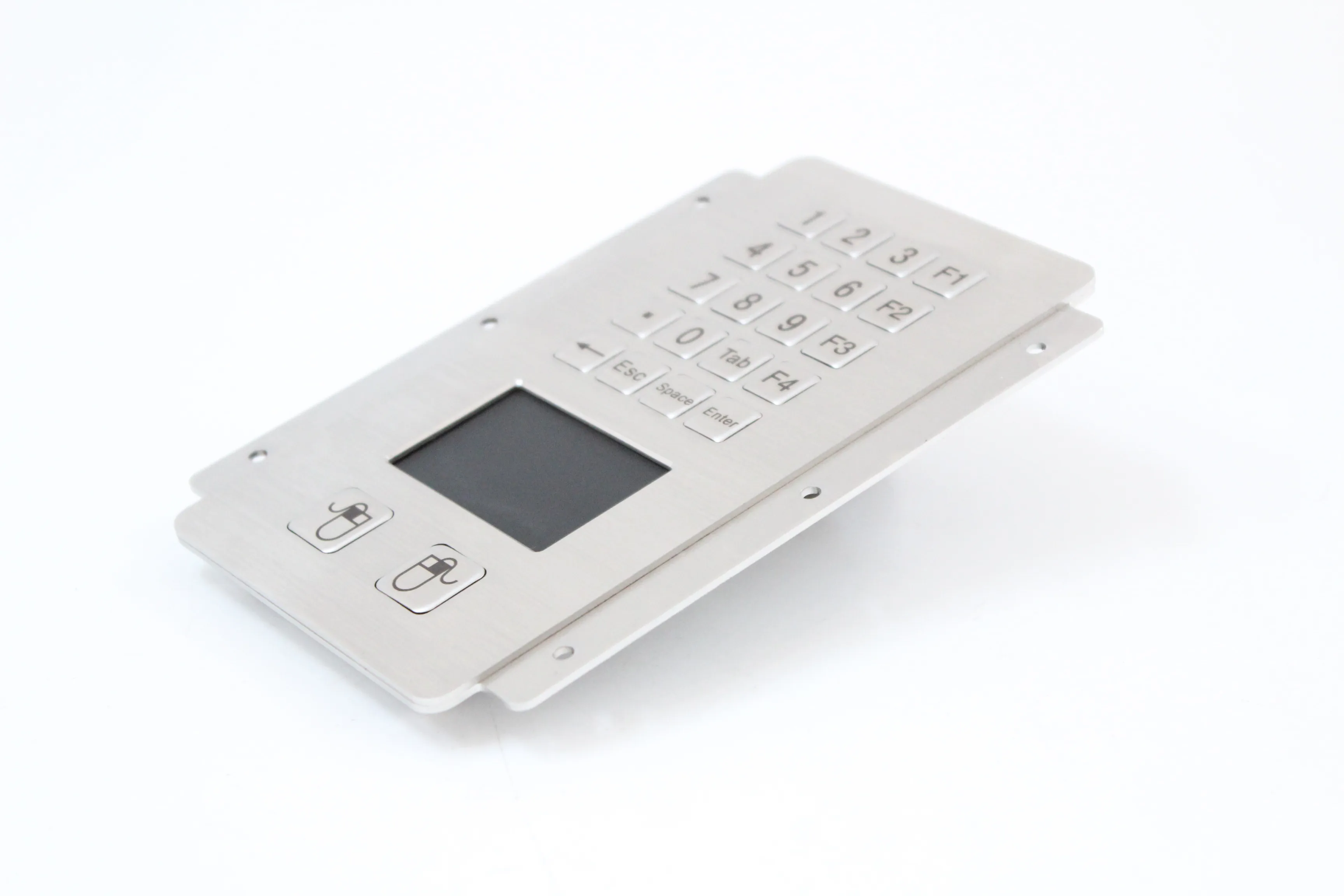 Metal Frame Kiosk Keyboard Manufacturer Waterproof Touch Screen Keypad Vending Machines Numeric Compact Keyboard With Touchpad