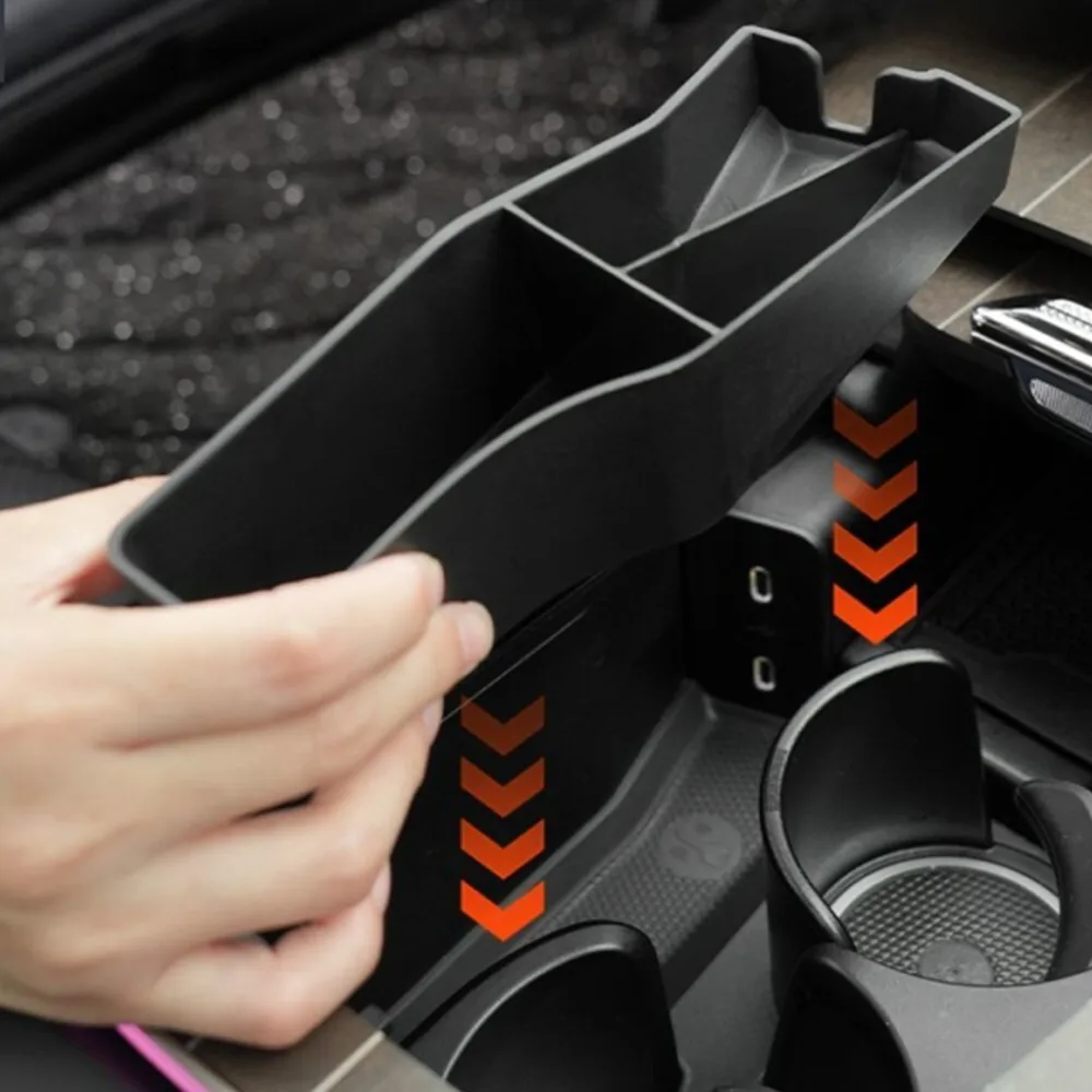 

Car Center Armrest Storage Box For Mercedes Benz E Class W214 V214 E200 E260 E300 2024 Container Organizer Case Accessories