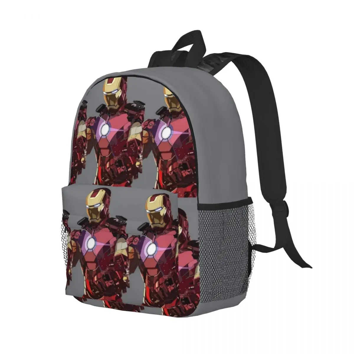 Iron Man Durable 15-Inch Backpack - Ergonomic Lightweight Design for Comfort and Convenience