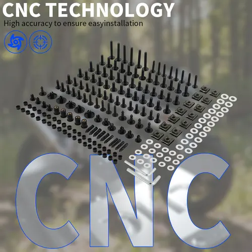 Imagen 2 del producto Kit de tornillos de carenado CNC para motocicleta GSXR 600 750 YZF R6 R3 R1 ZX6R ZX10R ZX14 EX300 EX650R CBR600RR CBR1000RR CBR1100XX