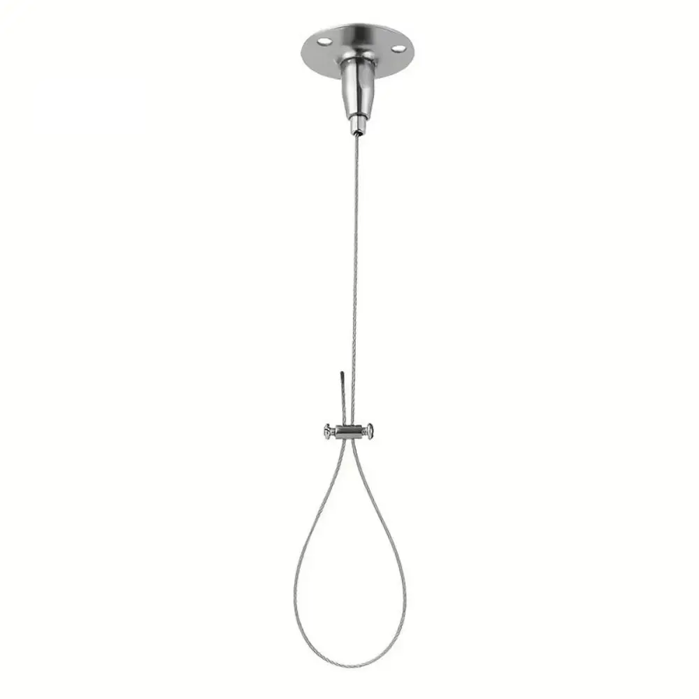 Stainless Steel Steel Wire Rope Curved Layouts Straight Layouts Curtain Rod Hanging Rope Universal Adjustable