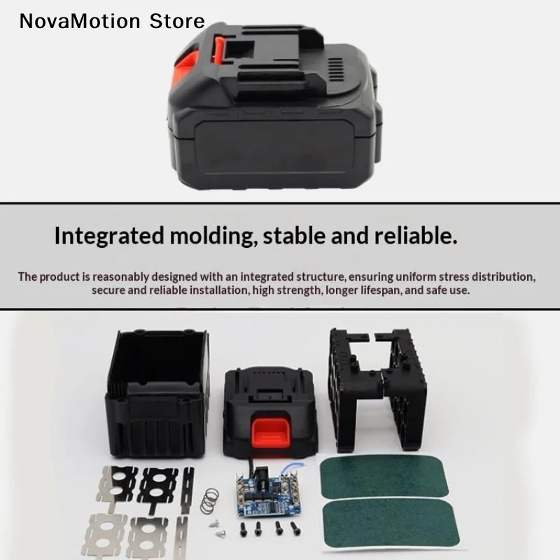 [NM]Power Tools 18650 Case 5s/10s/15s 21v Battery Storage Box Wireless Electric Angle Grinder Li-Ion Accessries[NM]