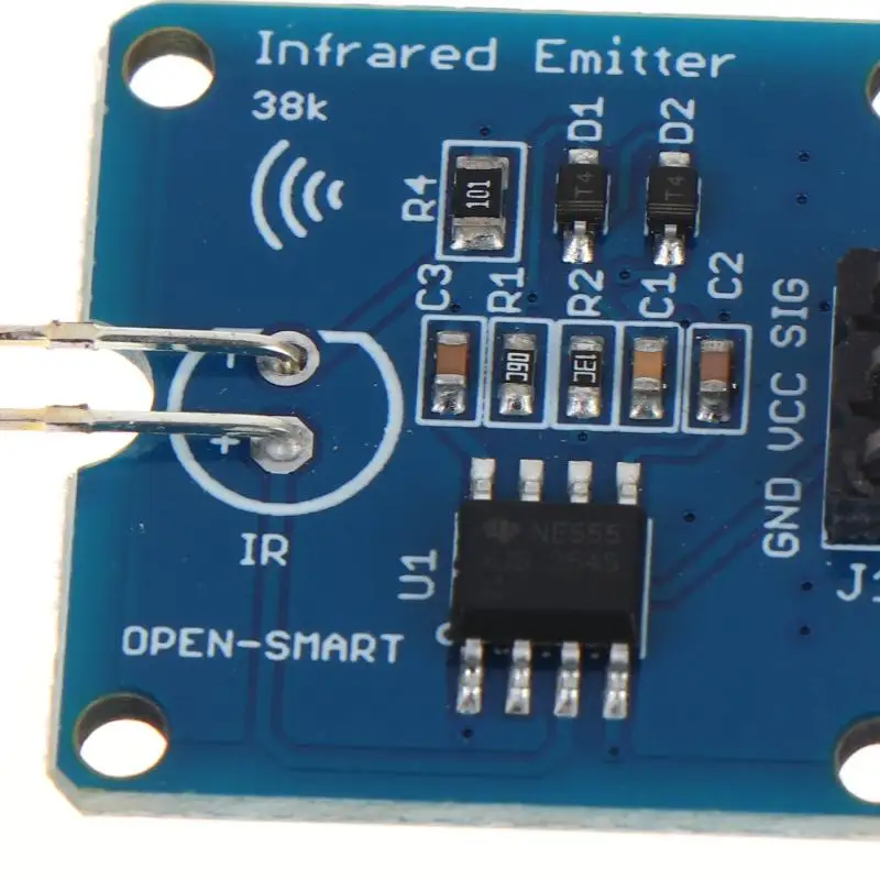 Infrared Transceiver Kit 38KHz IR Transmitter + Receiver Set for Industrial Automation Induction Equipment Development
