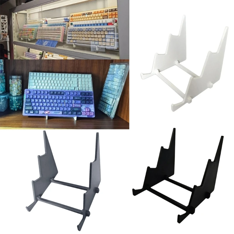LX0B Versatile 3Tier Keyboard Stand Three Layer Keyboard Holder For Office Desks And Study Room Organized Environment