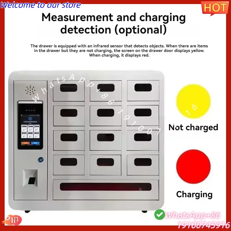 2026Hot Temporary Charging Station Manufacturer Sells Fingerprint Recognition Electronic Lock Facial RFID Small Tablet Phone