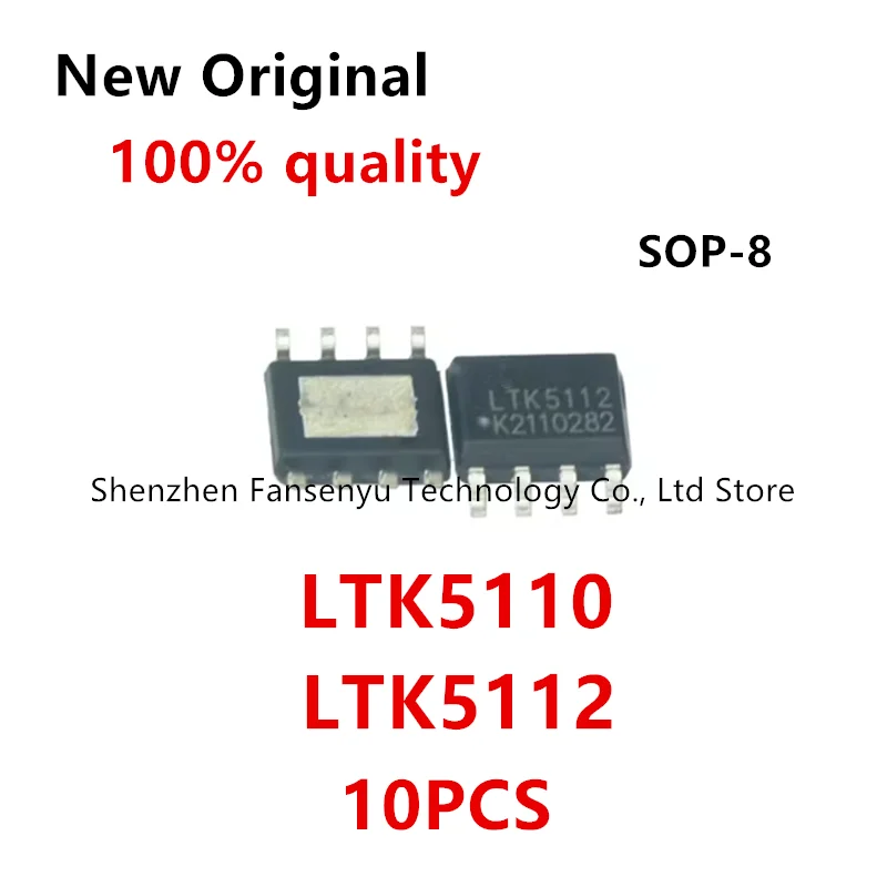 

10PCS/LOT LTK5110 LTK5112 SOP-8 SMD audio amplifier chip In Stock NEW original IC Chipset