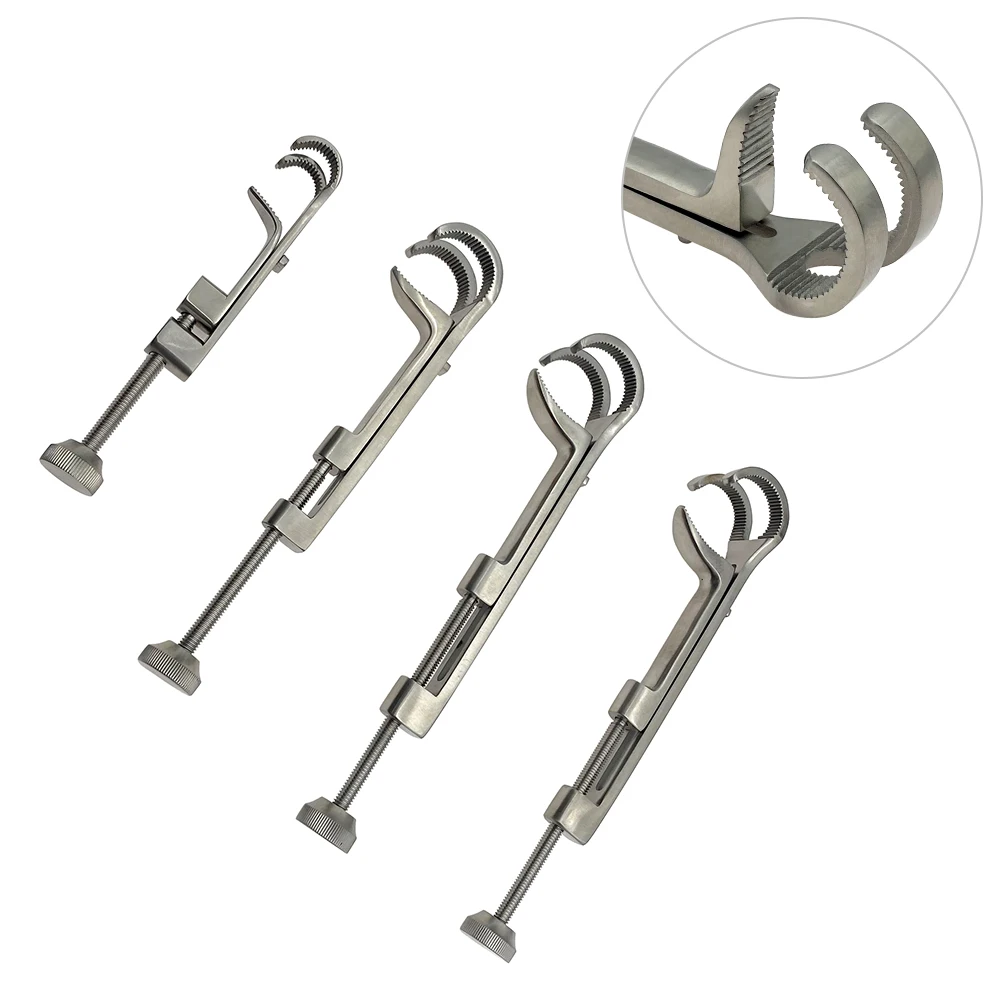 Lambert-Lowman Bone Clamp Three Prong Bone Holding Forceps Stainless Steel Orthopedics Veterinary Surgical Instruments