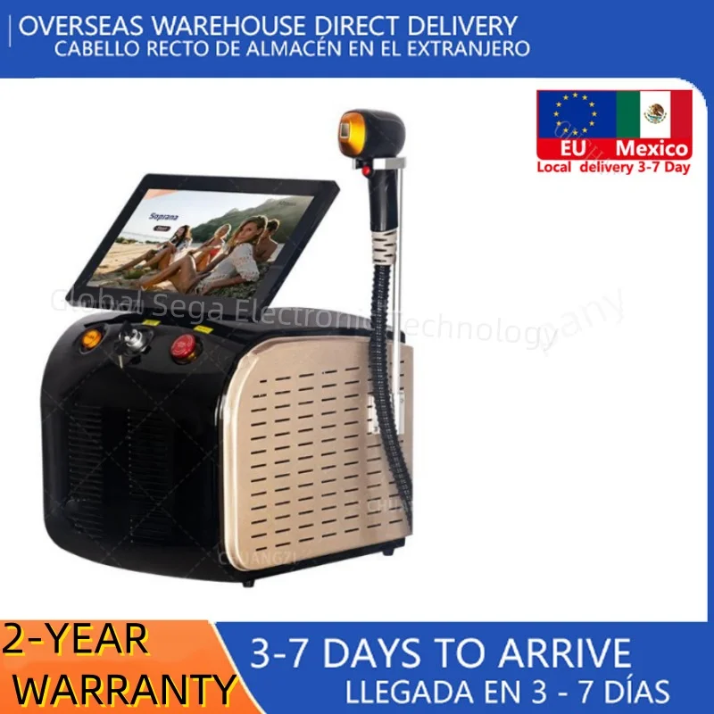 3500W professional permanent IPL diode 4 wave portable 2024 808nm 755 Alexandrite device