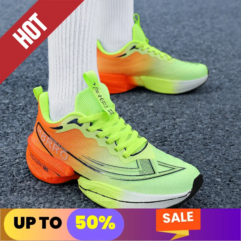 أحذية الجري الاحترافية للياقة البدنية من CarbonBoard Marathon للرجال رياضية خفيفة الوزن للنساء أحذية رياضية مريحة مضادة للانزلاق #2