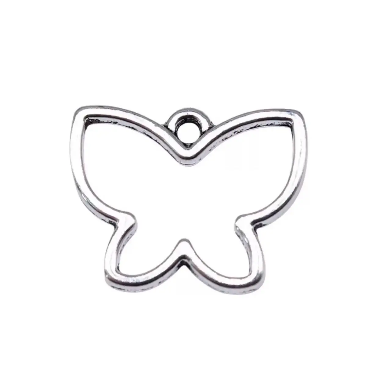 35pcs  18*14mm   DIY accessories Alloy metal hollow butterfly design pendants for handmade    HW2772