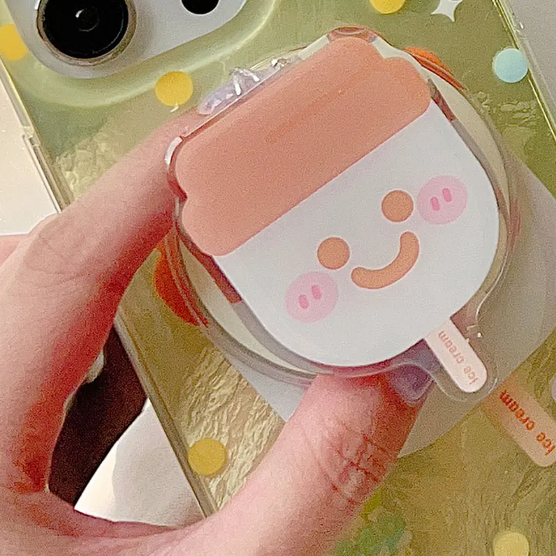 

Магнитный держатель для мороженого с милыми цветными точками для Magsafe, ручка Tok Griptok, подставка, аксессуары для телефонов, универсальный кронштейн