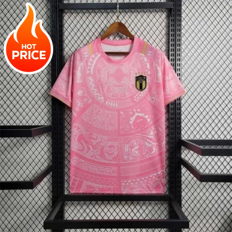 

25 Italian Special Commemorative Edition Fans Children's Summer Short-sleeved Casual Sportswear for Children and Adults