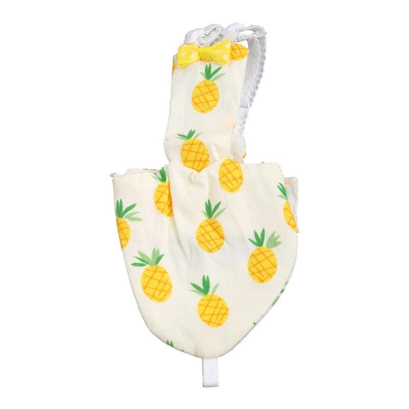 Bird Diaper Soft Birds Flight Suits Washable Reusable Parrots Nappies with Bowtie Decor Adjustable Pet Pee Pads 4 Drop Shipping