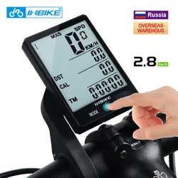 INBIKE Wireless Bike Computer Speedometer Odometer Wired Rainproof Cycling Bicycle Computer MTB Bike Measurable Stopwatch CX-9