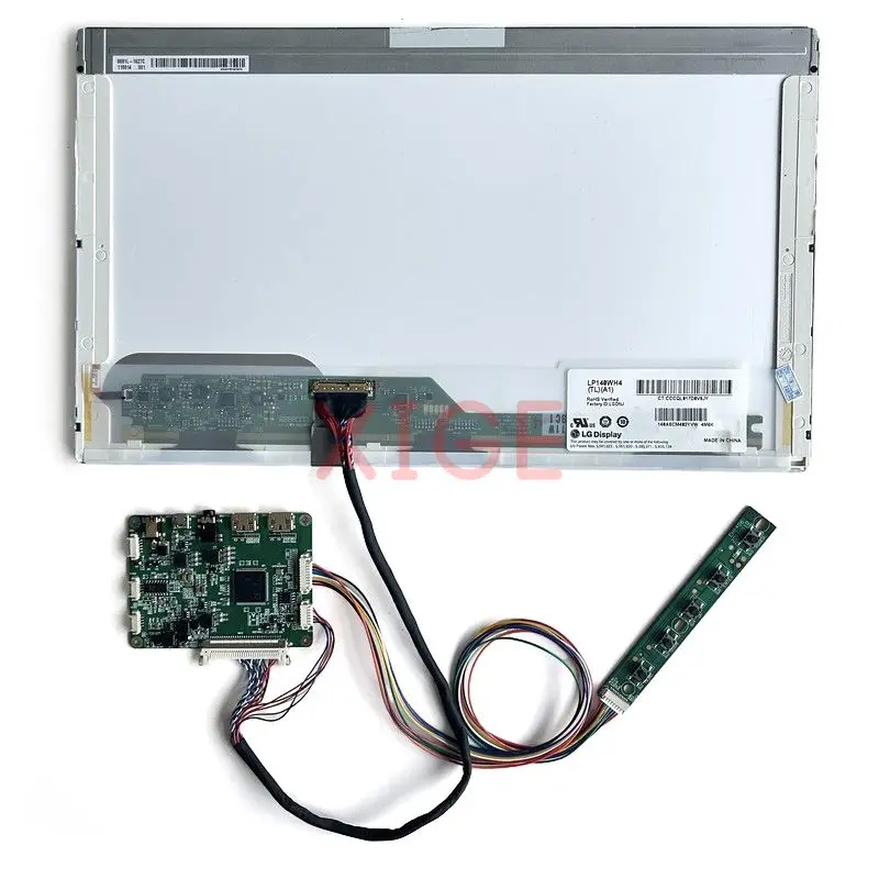 Imagem -06 - Controlador de Tela Lcd Driver Board Kit Monitor Portátil Kit Mini-hdmi 40 Pin Micro Usb 1920x1080 18.4 N184h6-l02 N184hge-l21