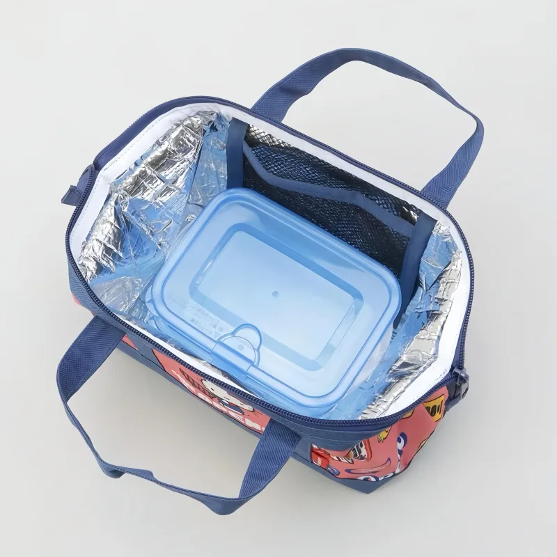 Cartoon Hello Kitty Cat Lunch Box Bag Student Portable Kt Cat Office Worker Picnic Handbag Storage Case Holder Organizer Gifts - view 2