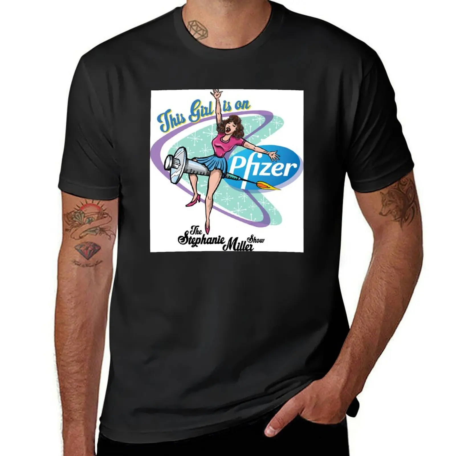 

This Girl Is On Pfizer T-Shirt blacks sublime shirts graphic tees anime men t shirts