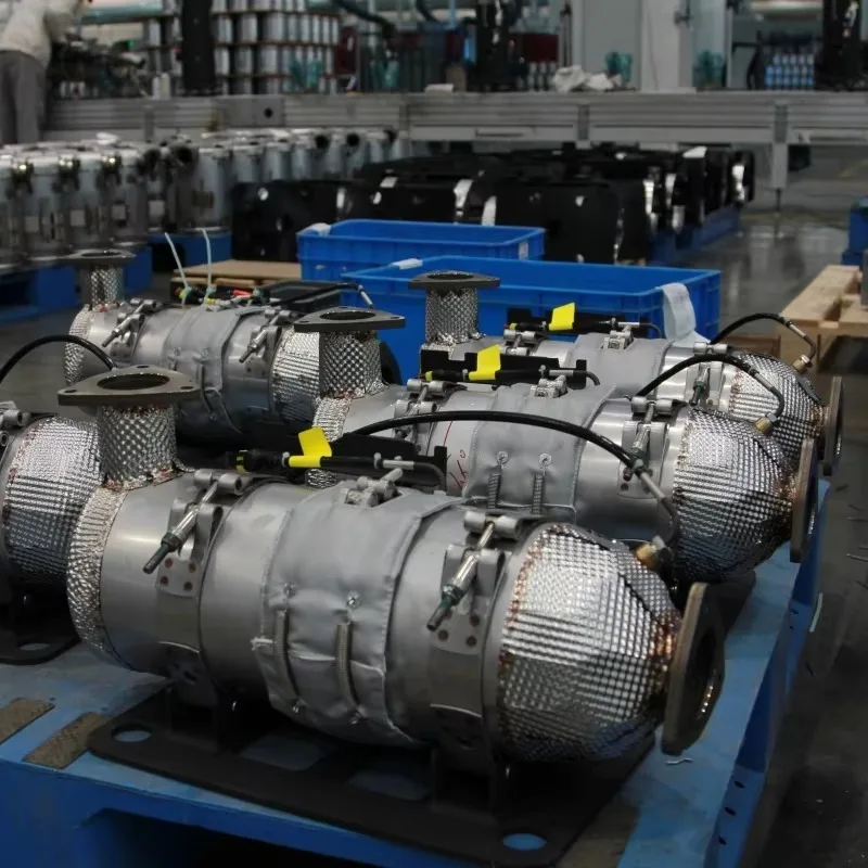 Factory Custom  Engine Engine Exhaust G as Treatment Catalytic Converter Assembly System Euro4 Euro5 Euro6 DOC+DPF