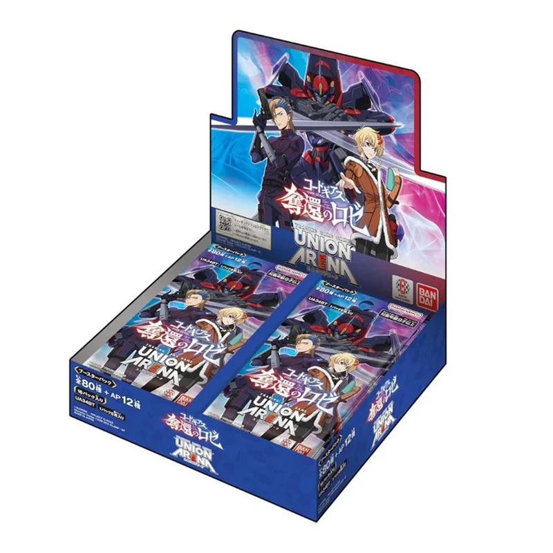 新しいバンダイユニオンアリーナコードギアス回収のローズ UA34BT ブースターパック TCG コレクションカードおもちゃ高速配送