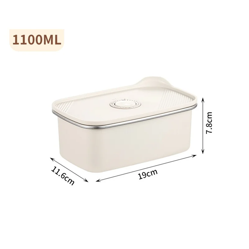 ABBN-Lunch Box Capable Of Bee Heated By Microwave Oven Sealed Crisper Lunch Box Capable Of Keeping Fresh In Refrigerator