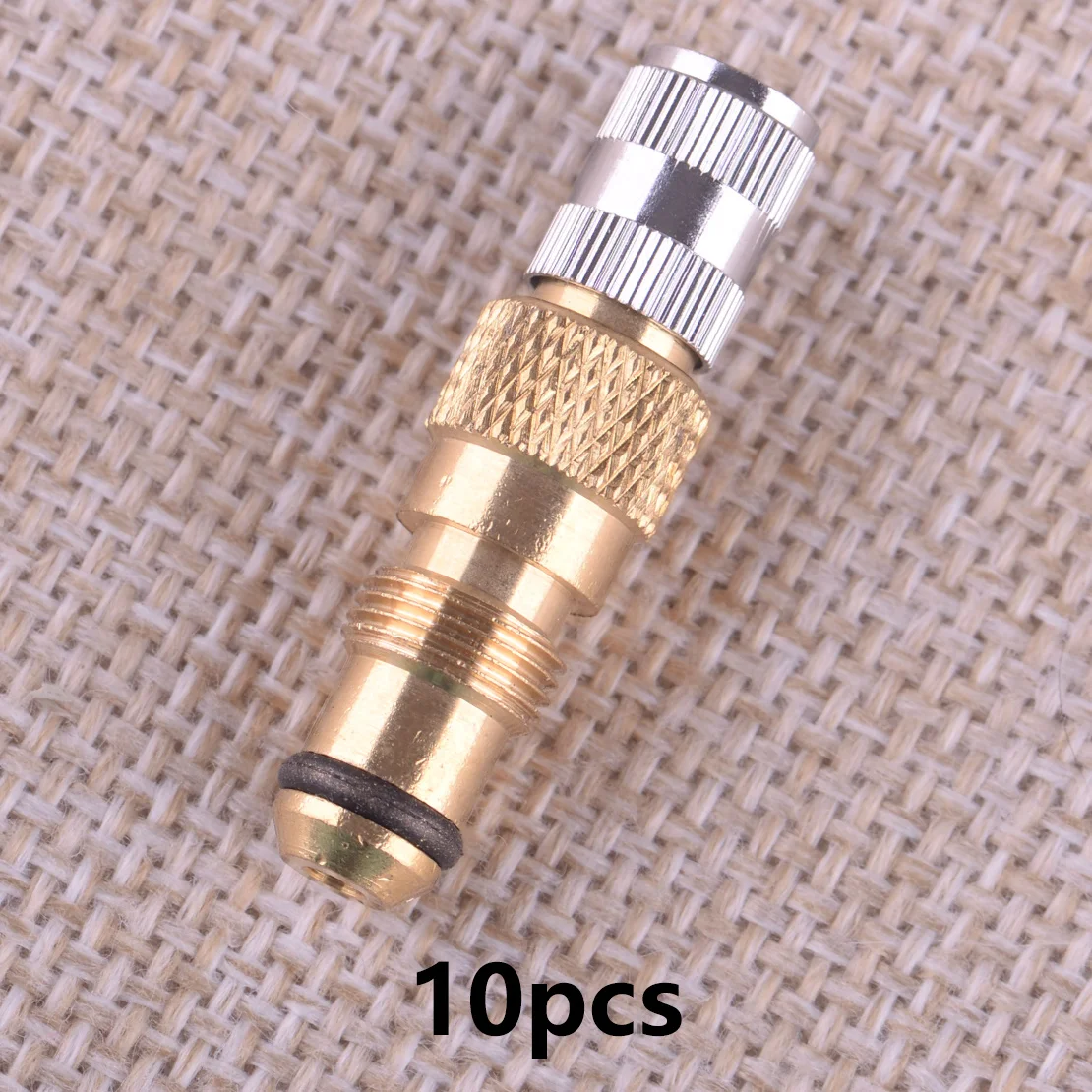 10pcs/Set Tractor Air Liquid Tire Brass Valve Stem CH3 Core Housing TR218A TR618A