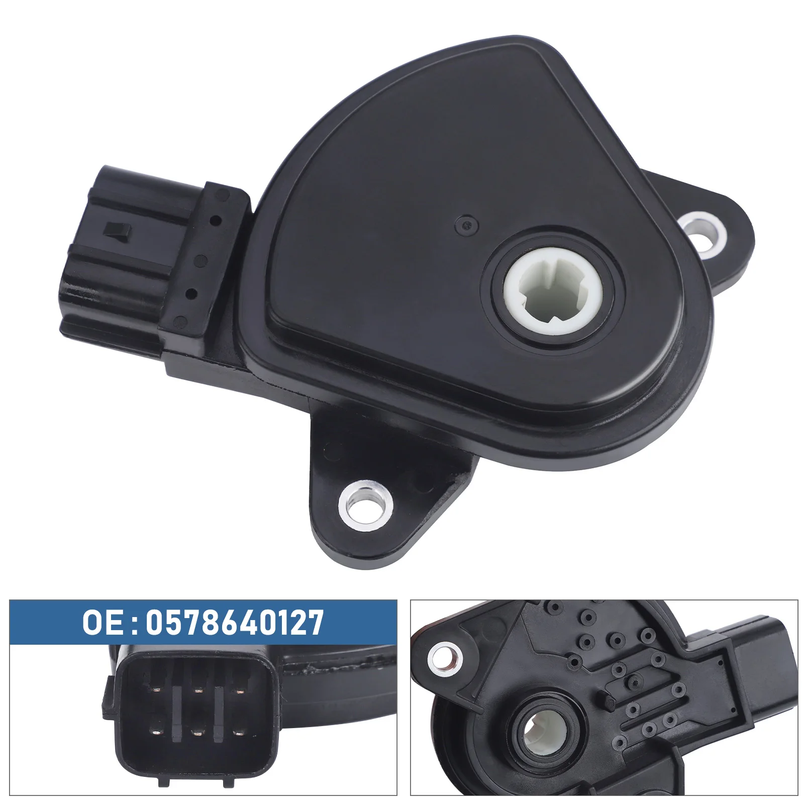 

Transmission Inhibitor Safety Switch A/T OE0578640127 0578-640127 For Ssangyong Actyon Sports1/2 Korando M78/M116 AT Shift Black