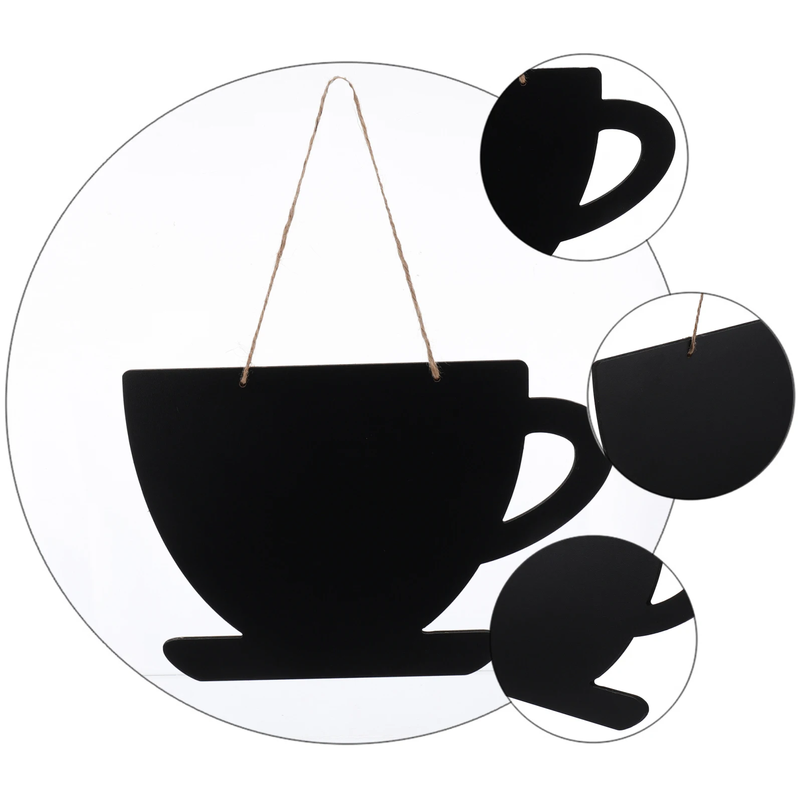 

Wooden Hanging Chalkboards Message Blackboard For Cafe Restaurant Wall Display Easy Writing Cleaning Small Blackboard