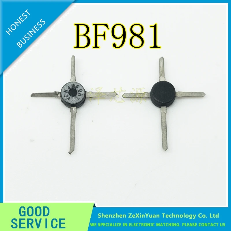 10PCS/LOT BF981 981 TO-50 Silicon N channel double gate MOS