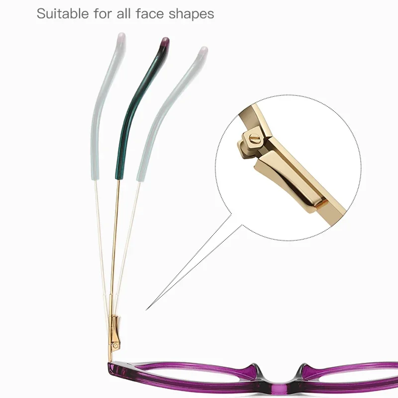 KIZN 캣아이 근시 안경테 고품질 2025 신상 여성용 블루라이트 차단 맞춤 도수 안경 -0.50 ~ -10