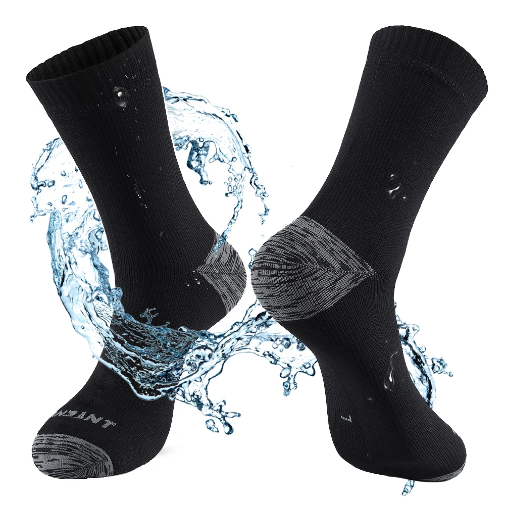 Men Waterproof Socks Trekking Riding Ski Cycling Camping Fishing Hiking Sports Snow Warm Thermal Winter Sock PORELLE MEMBRANES