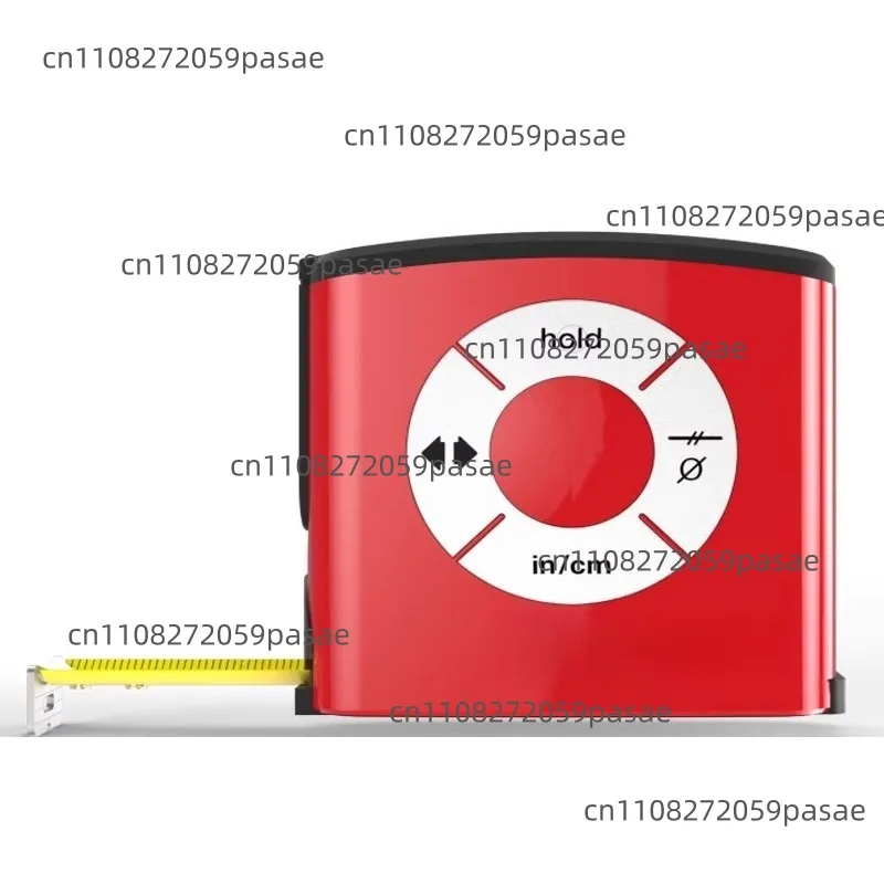 

Цифровая стальная рулетка 16 дюймов, 5 м, высокоточный измерительный прибор, 3-метровый цифровой электронный дальномер, измерительная коробка