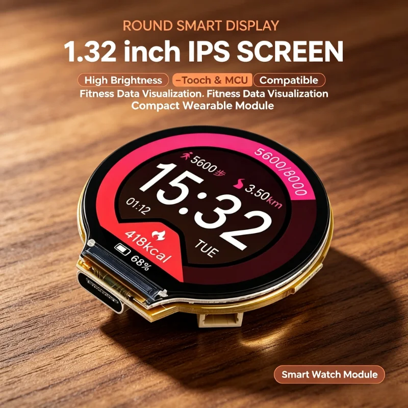 ESP32-C3 1.28 Inch round Display GC9A01 IPS LCD Touch/Not Touching Screen ESP32 WiFi Bluetooth Dual Core Board for Arduino LVGL