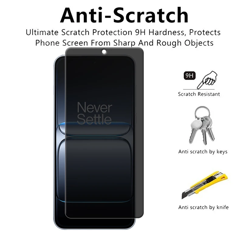 4Pcs For Oneplus Nord 5 Glass Oneplus Nord 5 Screen Protector 9H Phone Protective Anti-Spy Privacy Tempered Glass Oneplus Nord 5