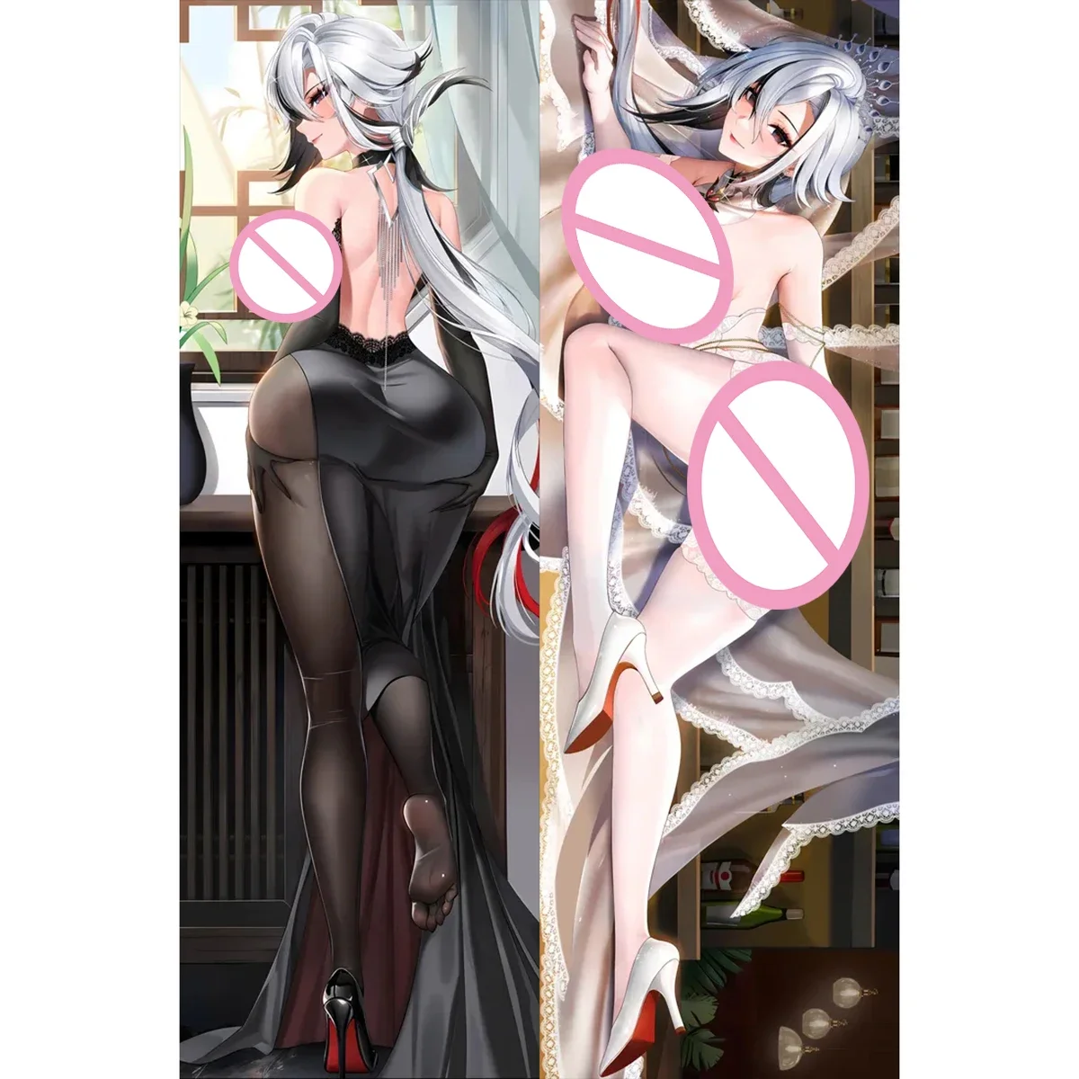 

New Pattern Dakimakura Anime Hugging Body Pillowcase Genshin Impact Cushion Cover Bedding Decor 2 Side Printed