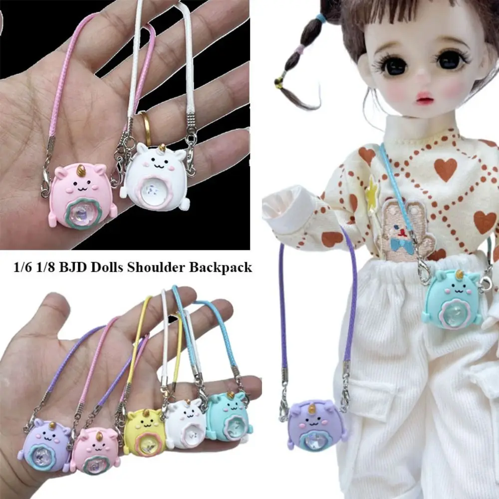Nieuwe Handgemaakte Pop Tas Plastic 5 Kleuren DIY Pop Speelgoed Poppenhuis Accessoires 1/6 1/8 BJD Poppen/1/11 OB11 obitsu11 Pop