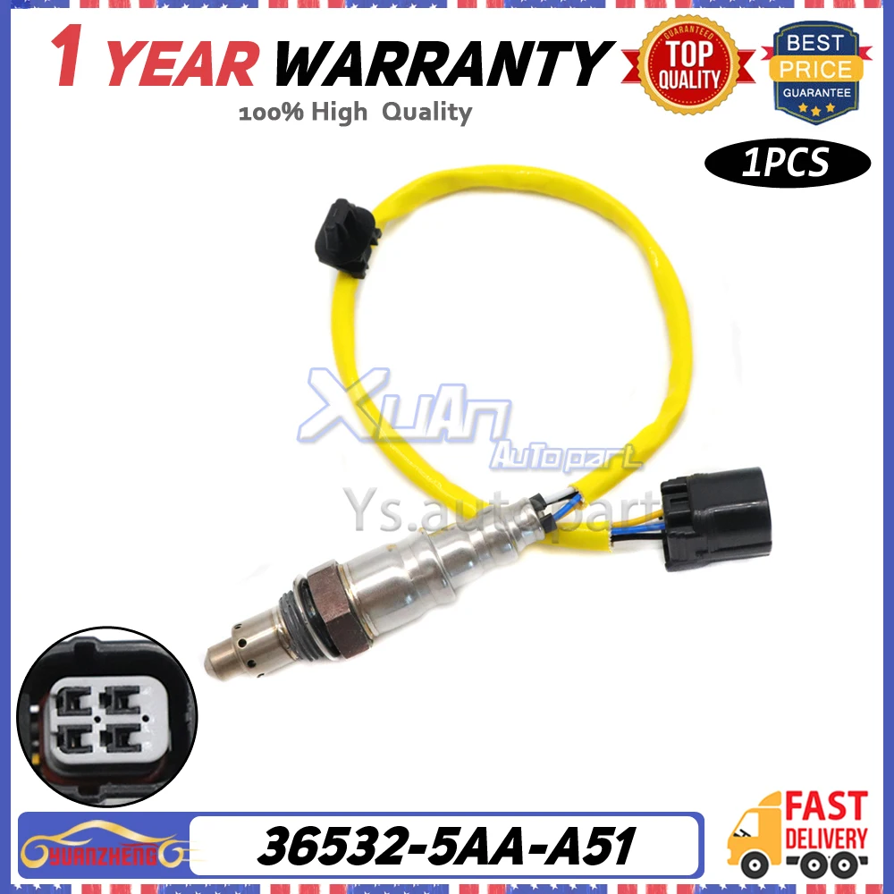 

36532-5AA-A51 Car Air Fuel Ratio Lambda O2 Oxygen Sensor For Honda Civic 2017-2020 1.5L L4 Turbocharged KA 6MT 365325AAA01